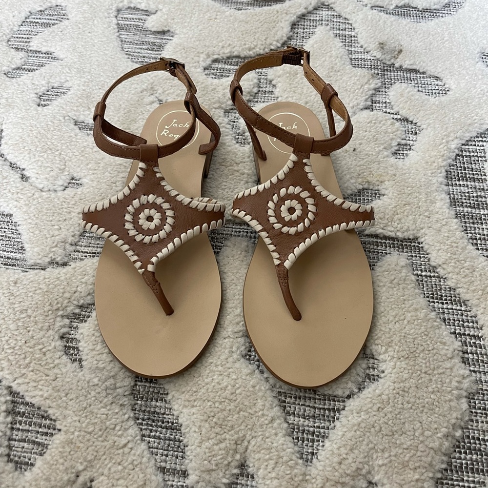 Jack Rogers sandals. 6.5M